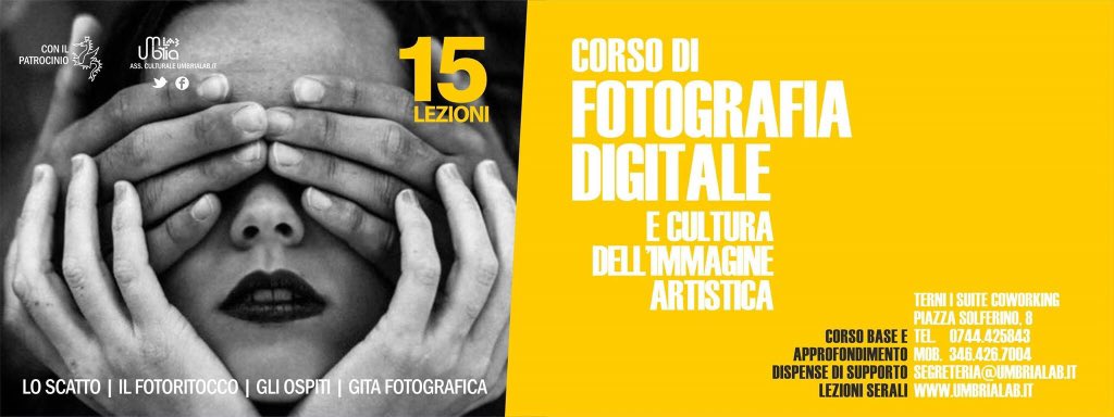 UmbriaLab's tweet photo. Composizione, messaggio aristico, tecnica fotografica e analisi visiva un percorso che cambierà il vostro modo di fotografare.
In partenza la XII edizione del corso di #Fotografia #Digitale e #Cultura dell’immagine Artistica. Ogni mercoledì dalle 21.
https://t.co/iUx4lUFcoi https://t.co/1uhfmYKsvM