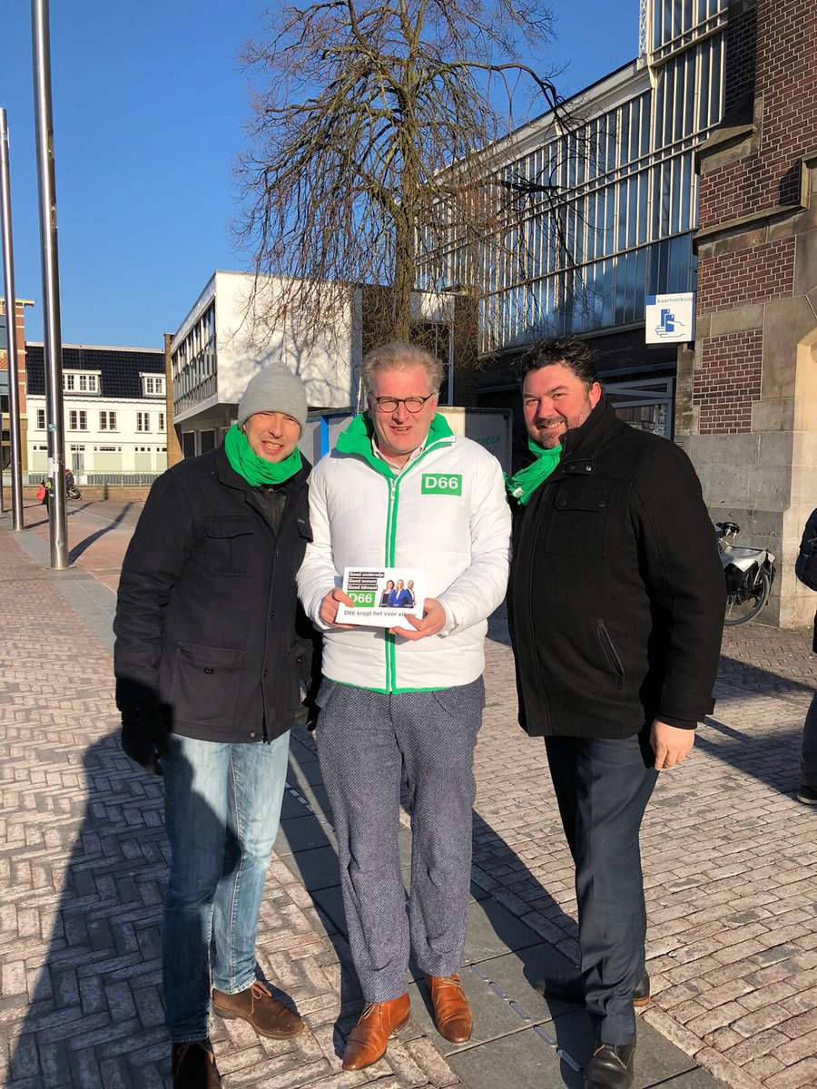 <a href="/d66haarlem/">D66 Haarlem</a> gaat ervoor! Met <a href="/JeroenvanSpijk/">Jeroen van Spijk</a> @JurBotterD66 #hetiswelheelkoud #stemD66