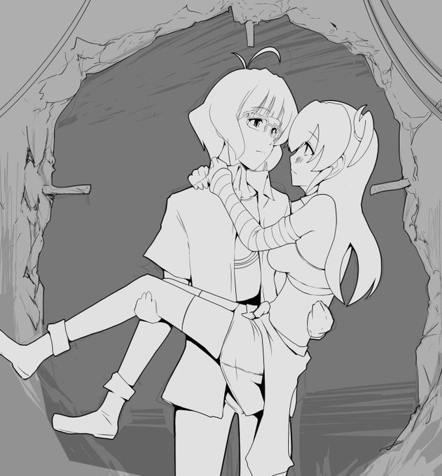 #秋月涼 #桜井夢子 #アイドルマスターDSりょうゆめ 舞さんのあけた穴はもっとでかそうだなぁ 