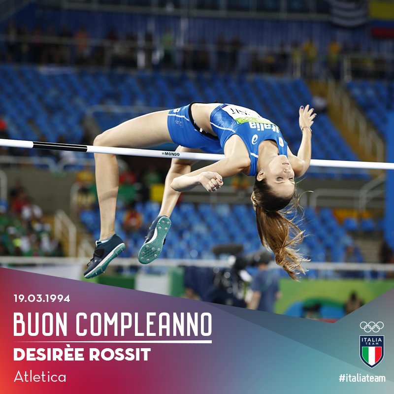 ItaliaTeam_it's tweet photo. Facciamo saltare Desirèe #Rossit dentro la sua torta di compleanno! Tanti auguri alla saltatrice azzurra! 🎂🎉
#ItaliaTeam #HappyBday @atleticaitalia https://t.co/nhYPjhpo4r