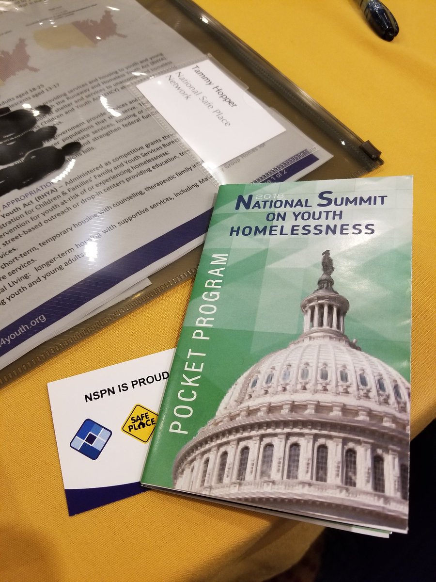 tammylhopper's tweet photo. So excited to be at NN4Y 2018 National Summit on Youth Homelessness! In D.C. with passionate advocates for change! #NN4Y18 https://t.co/UbLMxOR4Lv