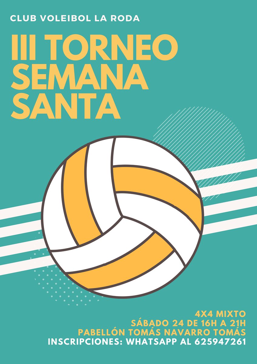 TORNEO EXPRESS!! Para más info, en nuestra página de Facebook facebook.com/VOLEIBOLLARODA/