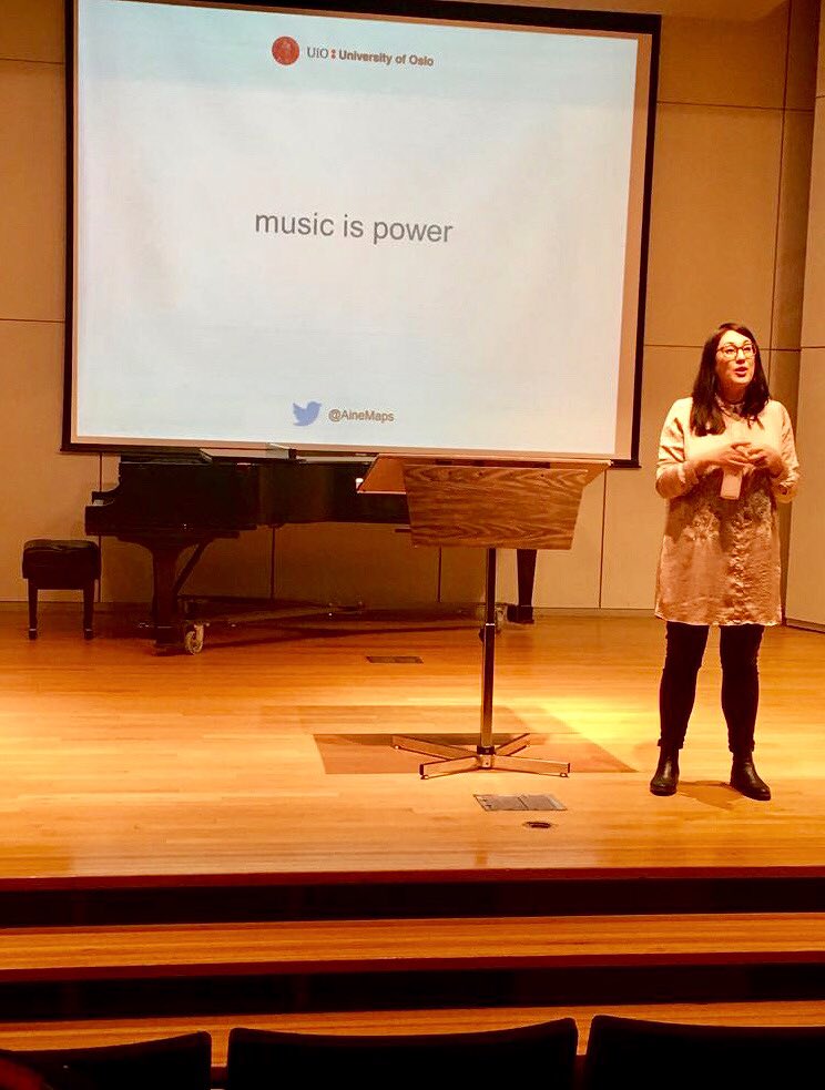 AineMaps's tweet photo. Great to discuss my #prisonsofnote project with @fiosrucanathan, & students & faculty at @stthomashouston. Thanks for the wonderful hospitality — what an oasis in the middle of downtown Houston! #prison #musicology #texas https://t.co/l20HTWlYBD