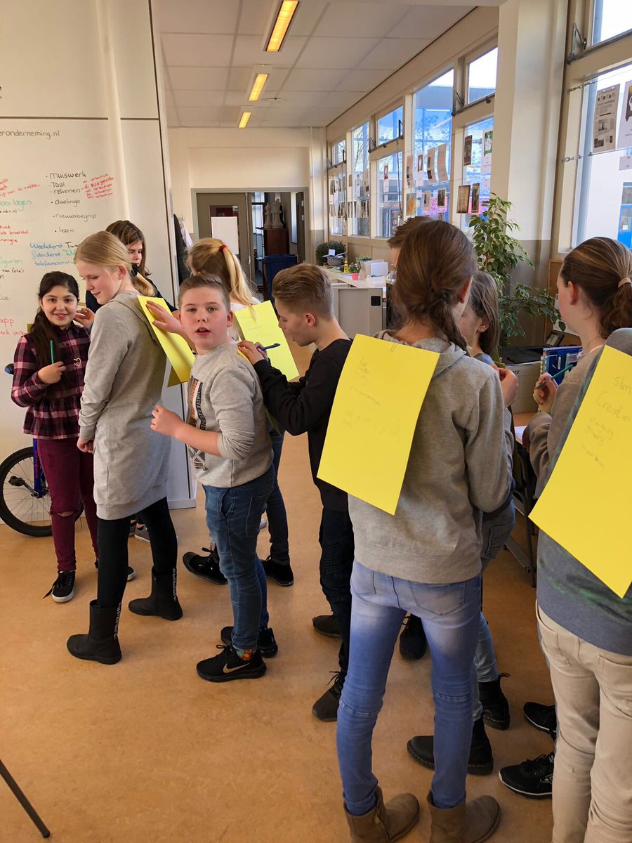 Wij zijn gestart :-) #weekvandelentekriebels #ditbenik #complimenten