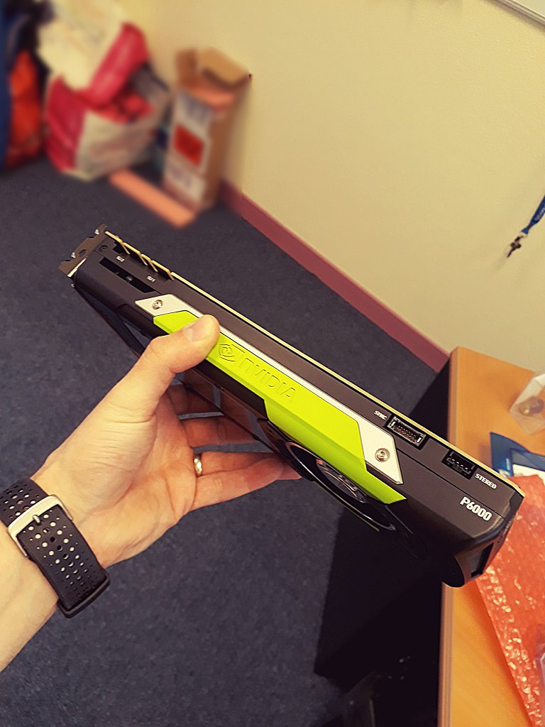 gforestier's tweet photo. Thanks @NvidiaAI for supporting our research with a GPU Grant! @Nvidia #P6000 #deeplearning @UHA68 @ENSISA_Mulhouse @jjmweber https://t.co/CqmhZg5xGF