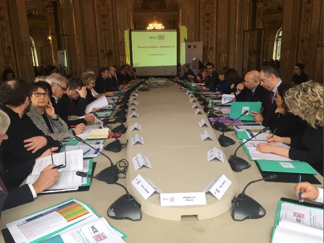 HCEfh's tweet photo. #DirectHCE Ouverture de l'Assemblée Plénière du @HCEfh par @dabousquet. https://t.co/BTWb6cgrSU