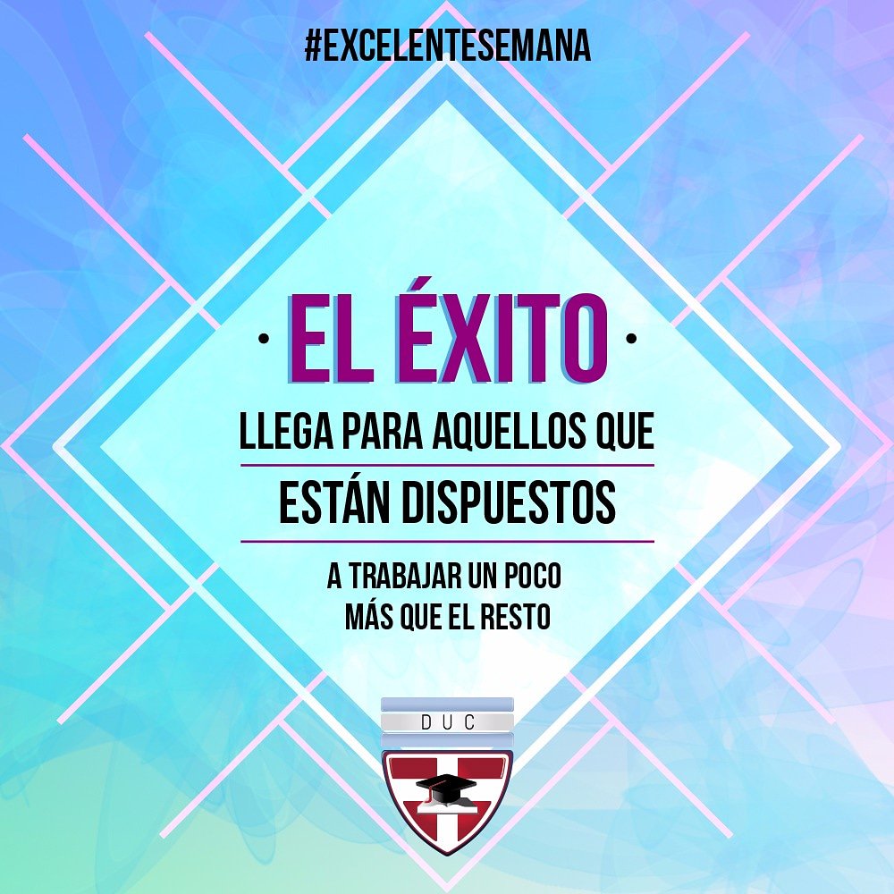 DUC_cba's tweet photo. ¡Buen día! Arrancamos una nueva semana y  deseamos que sea exitosa. 😄 https://t.co/DFOgO7hpbV