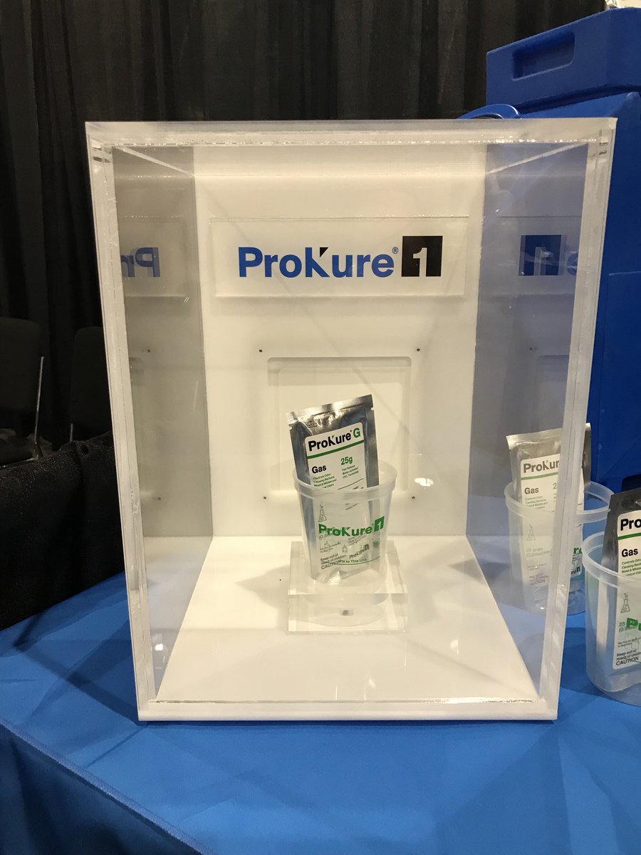 k_bezar's tweet photo. All set up at DKI Insights. Come see us at Booth 223 and learn the power of the ProKure1 Systern.#prokure1 #DKIinsights  https://t.co/FkDDBroJEO https://t.co/QY3KnEEX4C