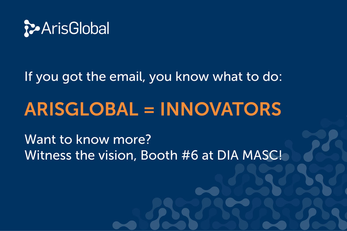 Aris_Global's tweet image. @DrugInfoAssn #MASC18 @Aris_Global #MedicalAffairs #MedicalInformation