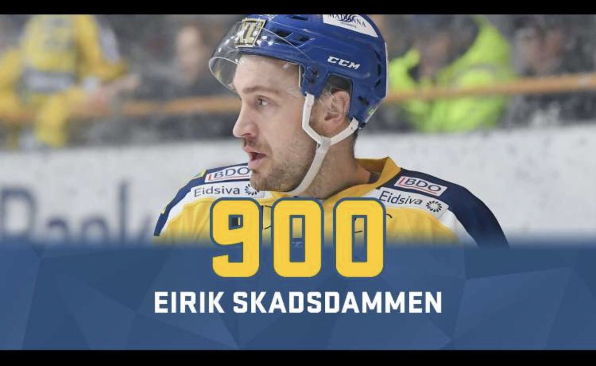 je kæn itte tru det, 900 kamper! Håper du går for minst 1000! #trøyaitaket #legende #storhamargutta