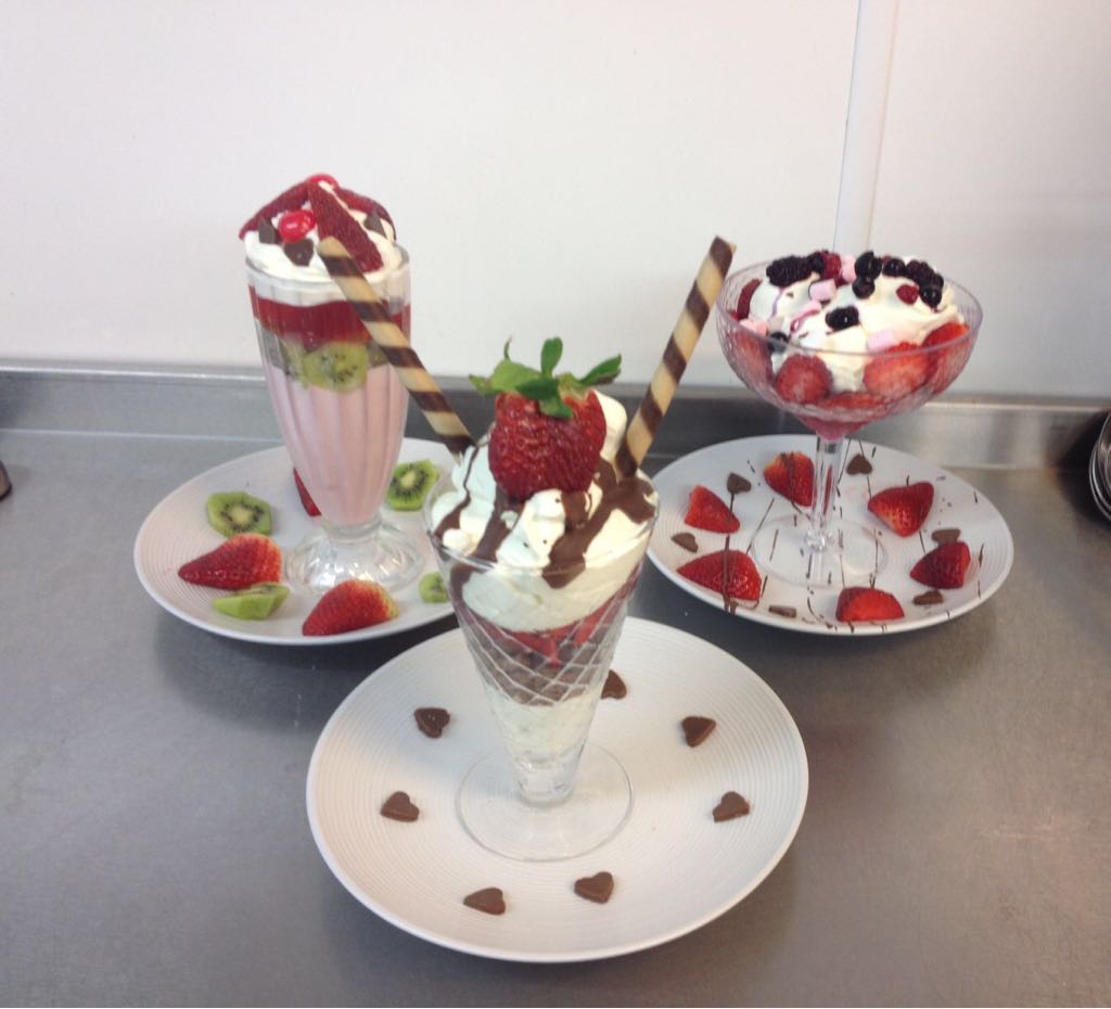 fellingatecare's tweet photo. #SundaeSunday was a huge success! Check out the sundae's made from our kitchen team! The residents even made their own in a friendly competition and they were thoroughly enjoyed! #NHWeek #CareHomesMatter @NHWeek https://t.co/aXSvIIGidg