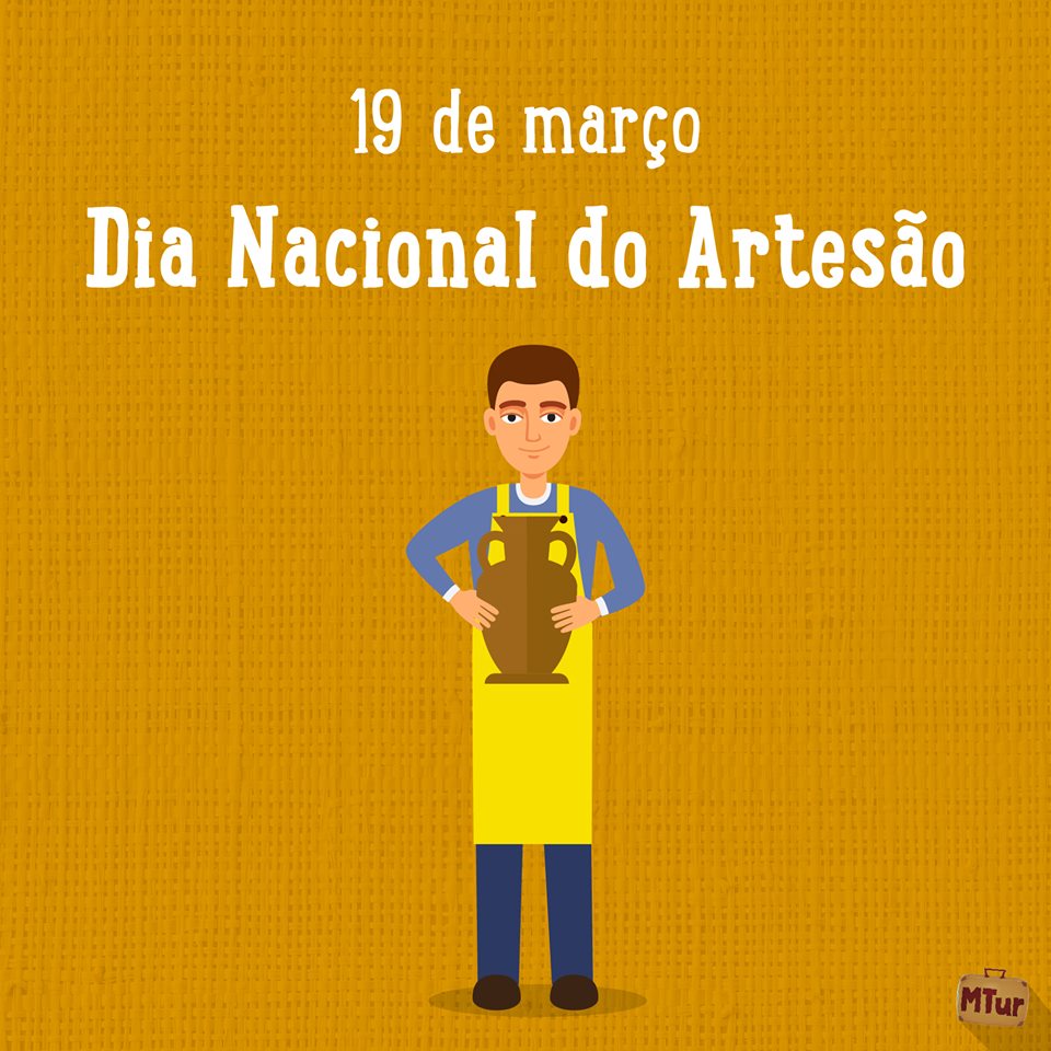 Hoje é dia do Artesão! 👏🎉🎁🖼️🎨 Parabéns aos artistas que eternizam as nossas tradições em forma de arte! 

Como é bom viajar e encontrar um artesanato feito pelas mãos de artistas que traduzem e difundem a cultura do nosso país! 
#turismo #diadoartesao