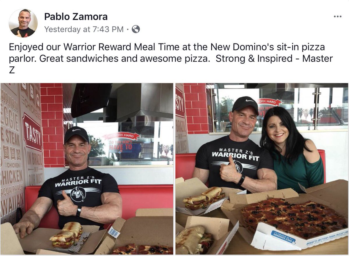 WarriorFitZ's tweet photo. Warrior Cheat Meal #fitness #cheatmeals #warriorfit #kravmaga #SelfDefense #pablozamora #masterymartialarts https://t.co/ZeW7YfKHrG