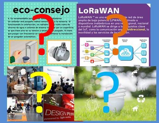Hoy queremos saber vuestra opinión sobre nuestras publicaciones. De nuestras 4 secciones semanales: Post Tecnológico, eco-consejo, ferias/eventos y noticias/normativa, ¿Cuál es vuestra opinión ¿Cuál os es mas útil? ¿Queréis otro tipo de información?
Gracias por vuestra ayuda.