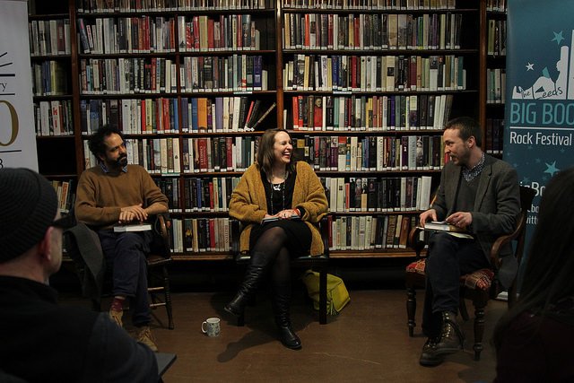 BigBookend's tweet photo. Some fab pics by @IzzyBrittle from #WildLines @theleedslibrary : https://t.co/CEGmiFxVpD Thank you to all who attended but esp our speakers and WildLines whizz behind it all, @RSmythFreelance. We hope to see you all for more WildLines very soon. https://t.co/hyCvOwaNzp