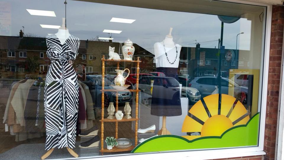 #Willoughby Road new window, classic blacks and whites #Spring #sunshine