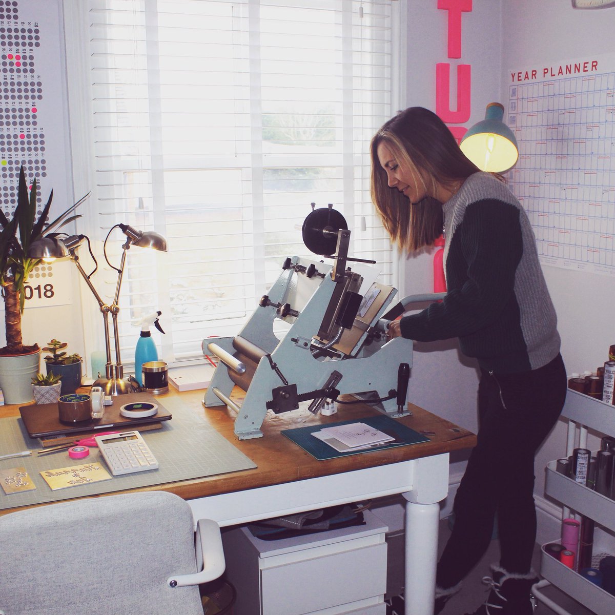 Feeling all the love this Monday morning 💕 Here’s a little insight into my world at Retro Press HQ #MondayMorning #MondayMotivation