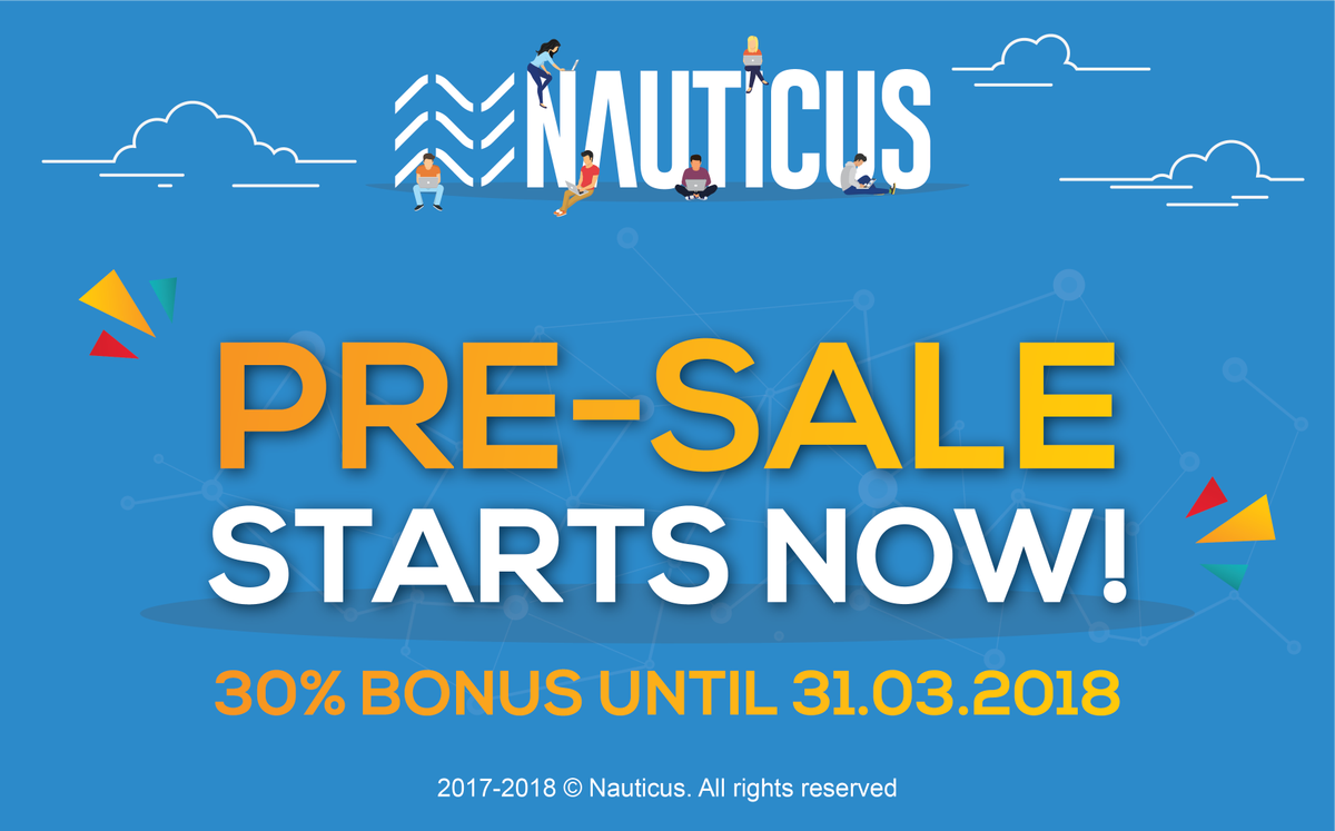 nauticusen's tweet photo. SIGN IN IS NOW ACTIVE!! 
If you registered on the site before March 18, you will automatically receive an extra 5 percent bonus as long as you purchase Nauticus Coins before March 25. Come to https://t.co/3Tk3QcqViV and support the project!!!
 #nauticusblockchain #crypto #ico https://t.co/YSm9driZCd