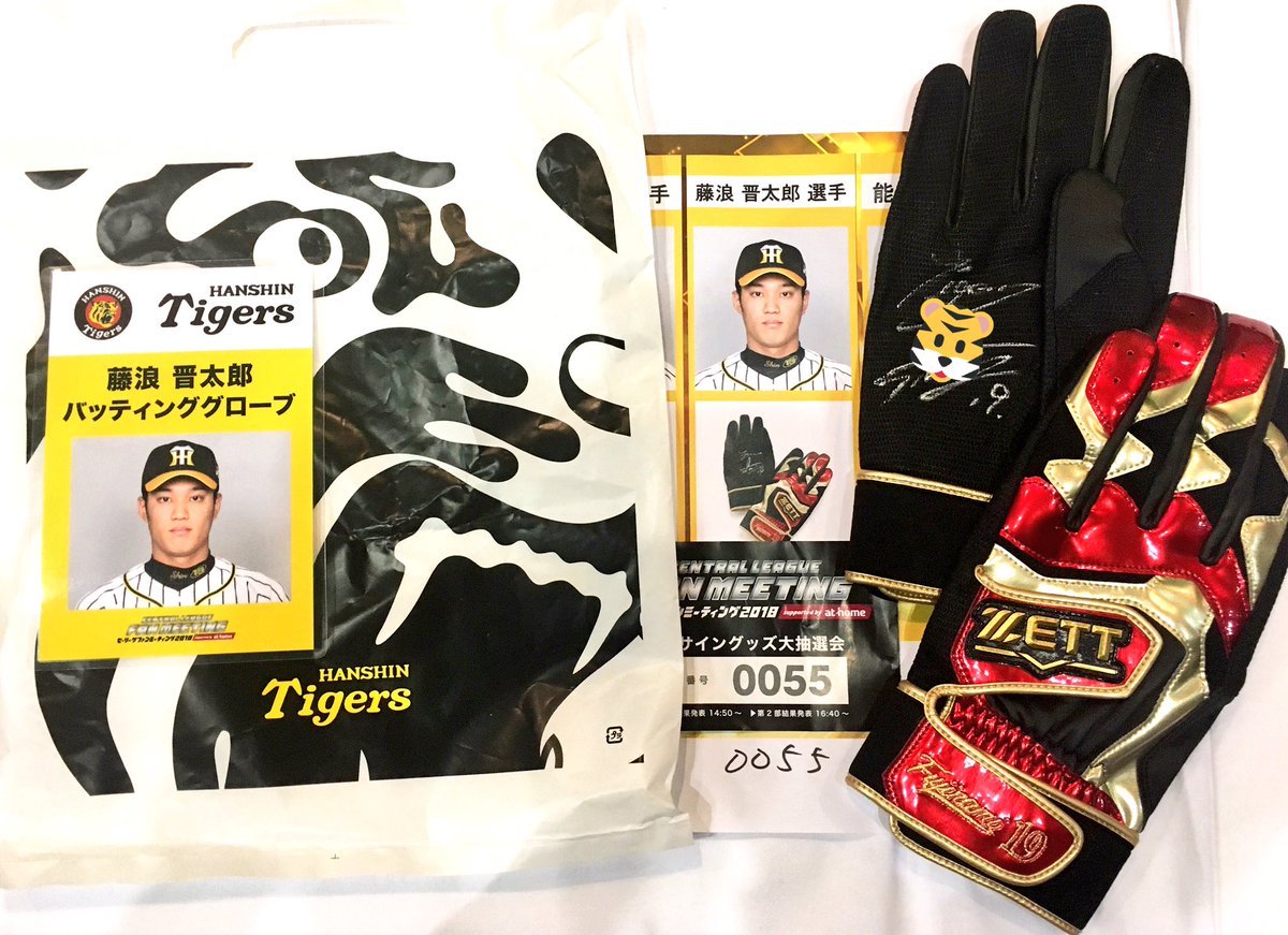 人気，低価 阪神タイガース 藤浪選手 実使用 直筆サイン バッティング