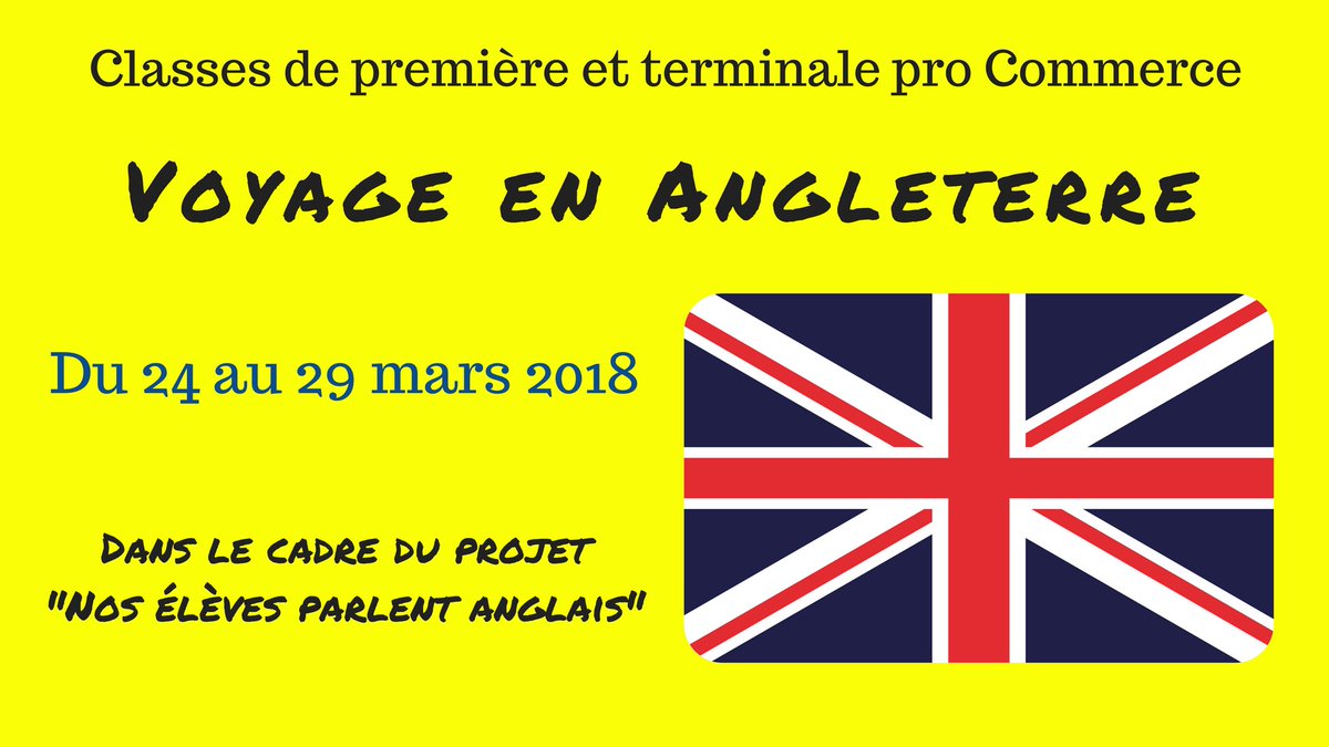 #Voyage #Angleterre #NosElèvesParlentAnglais
Classes de première et terminale pro Commerce