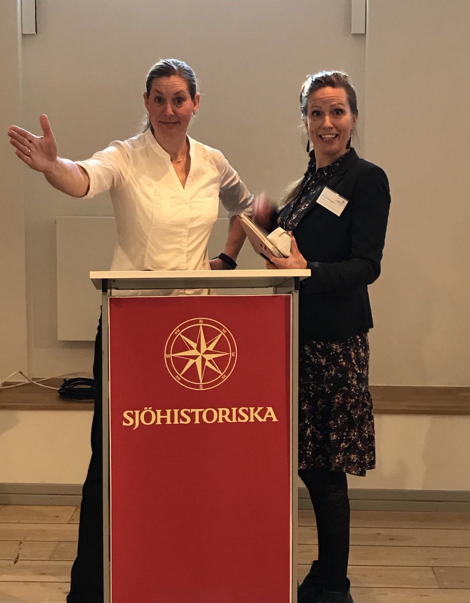 Välkommen på öppet möte idag. @ceciliaosterman &amp; <a href="/epicGertrud/">Gertrud Hermansen</a> har befälet #vågrätt #WISTA #sjöfart #lättaankar