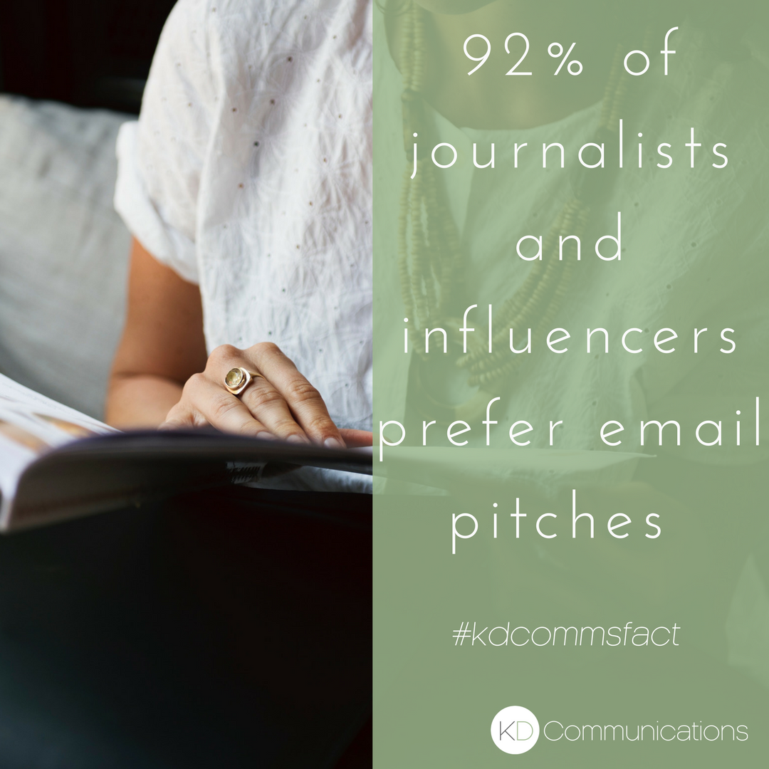 kathrynbaird_'s tweet photo. Did you know that 92% of #journalists and influencers prefer email pitches? #kdcommsfact Keep this in mind when you next pitch a story idea or press release to publications #media #journos #press #mediaoutlets #publicrelations #pr https://t.co/0VDhtFrQn8