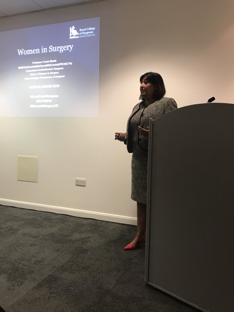 HeartValveVoice's tweet photo. Brilliant session about Women in Surgery #SCTS2018 #lookslikeasurgeon #WomeninSurgeryUK https://t.co/HNoO9AG5sl