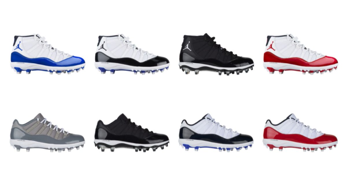 jordan 11 cleats eastbay