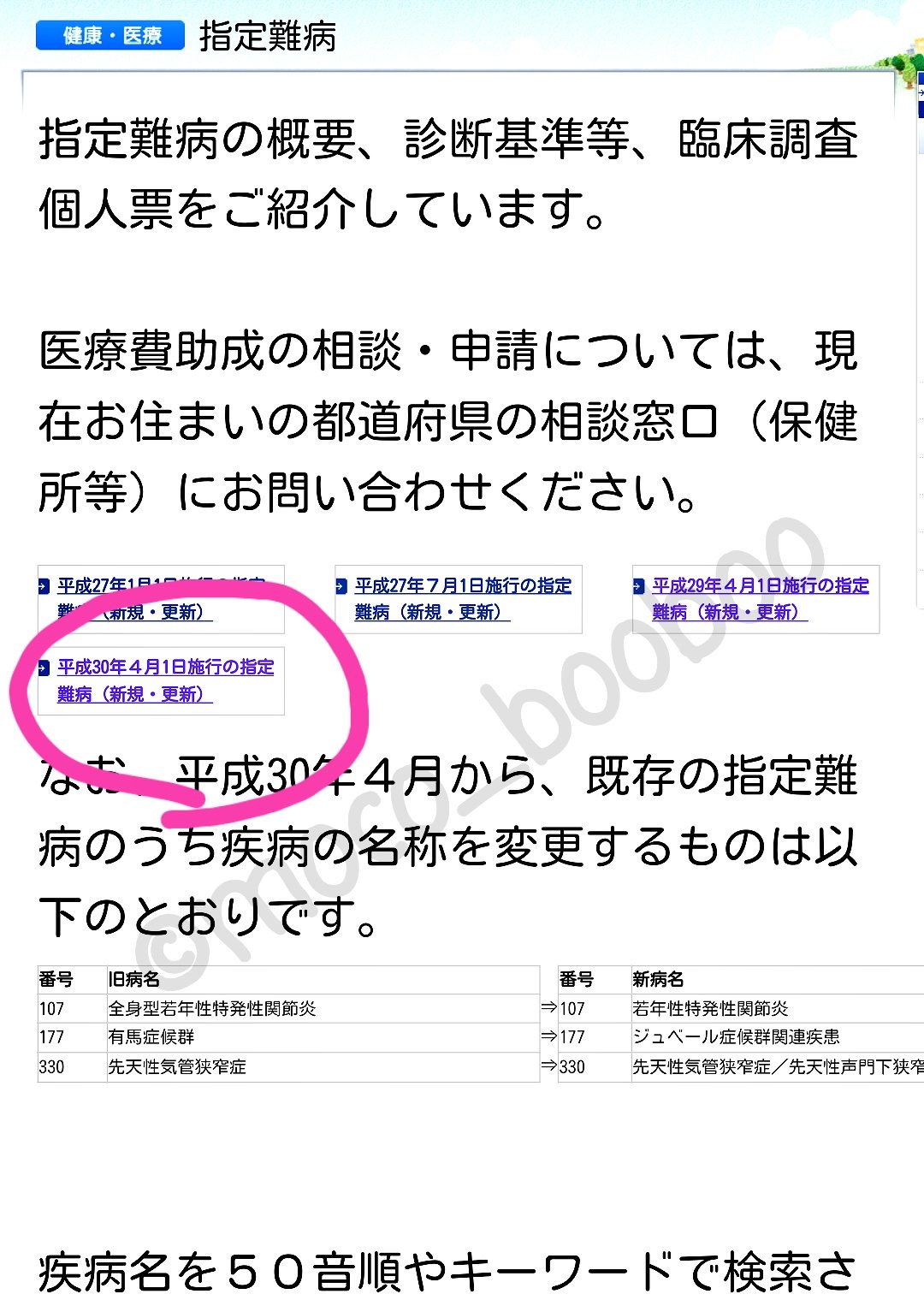 ｍｏｃｏ ついに 厚労省ホームページに 特発性多中心性キャッスルマン病の 臨床調査個人票が 降りてきましたよ 指定難病 申請 特発性多中心性キャッスルマン病 T Co 3q5wbmcmdo Twitter