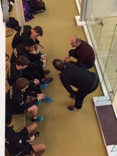 Team talk done. Let’s do it AGS Squash #nationalschools# HH