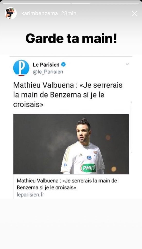 [#EDF🇫🇷] La réponse de Benzema à la main tendue de Valbuena