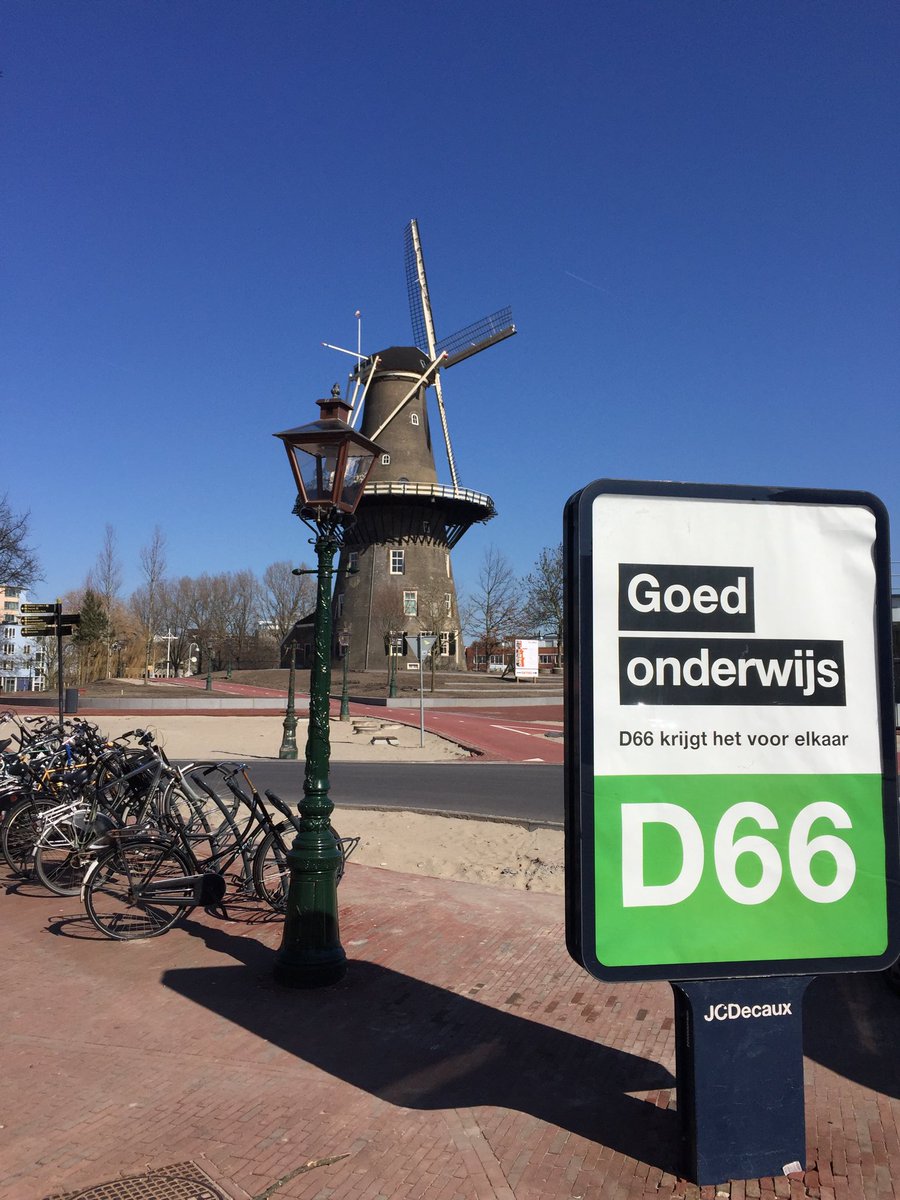 Molen staat er mooi bij op de heringerichte Lammermarkt.