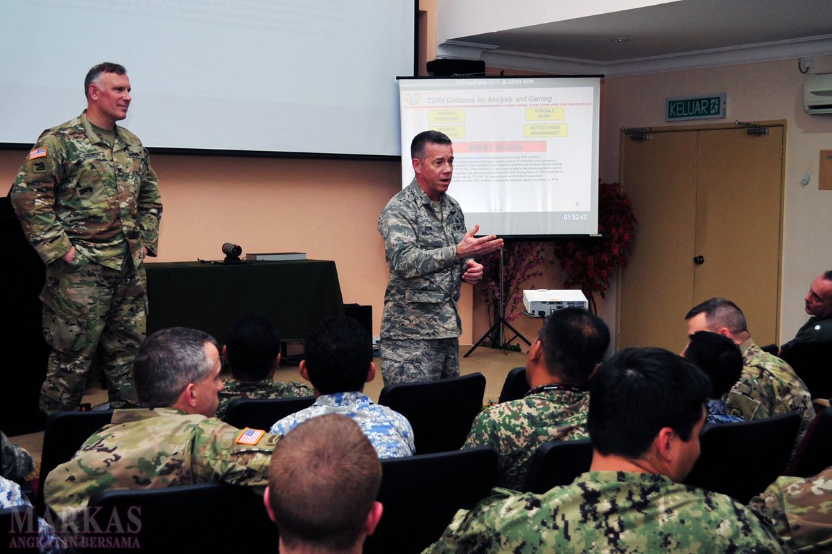 myjointforce's tweet image. Opyen terbaik yang terhasil dari perbincangan tersebut akan disimulasikan dalam &apos;War game&apos; bagi mendapatkan keputusan terbaik.
#responsiveness
#interoperability
#unityofeffort
#missioneffectiveness
#teamingforsuccess