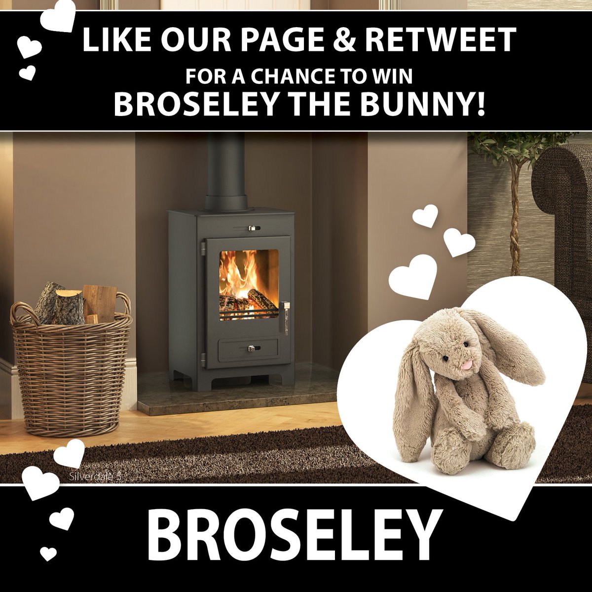 BroseleyFires's tweet photo. Can you help? Like and retweet to take in our lovely Broseley the Bunny this Easter! #Competition #Giveaway https://t.co/uUHuMZX621