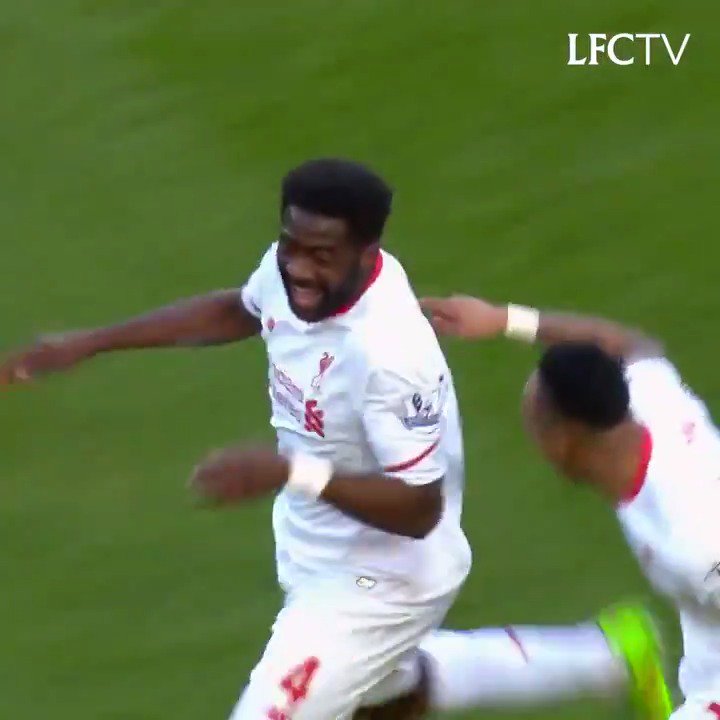 Happy 42nd birthday, Kolo Toure!  Here s his one and only goal - what a way to get it! 