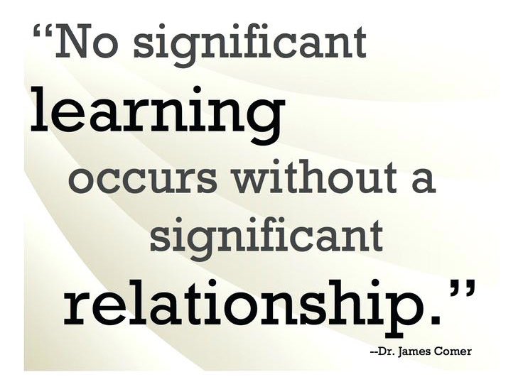 Rashard J. Wright on Twitter: "Let's go Monday! Relationships matter!  Right? We say it often, yet can we feel it? Can we see it in our offices,  classrooms, and hallways? Do we