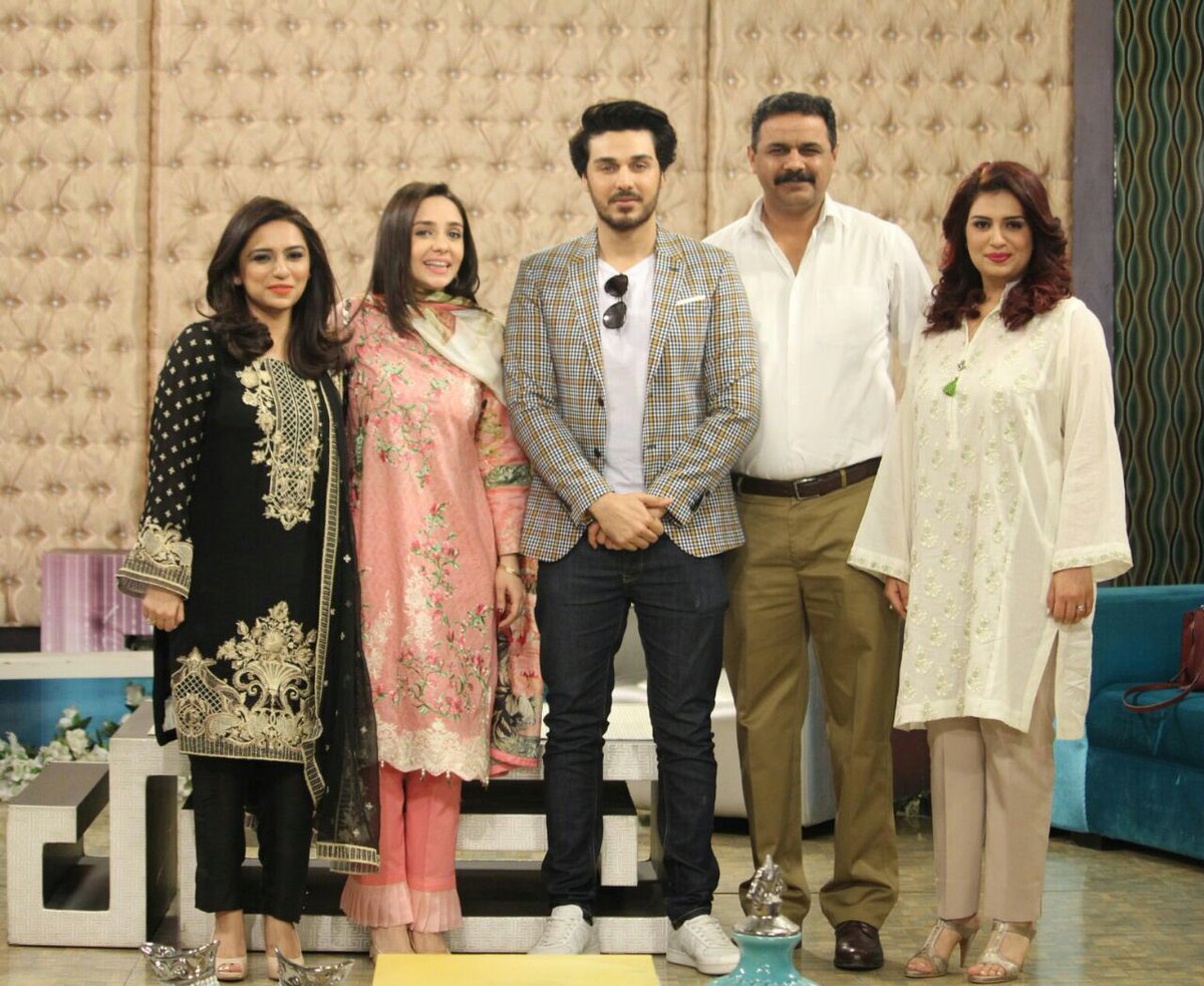 s4_ticktock's tweet photo. Team TICK TOCK at PTV morning show with Juggan Kazim today #TickTock #S4solutions #Animatedmovie #MadeInPakistan https://t.co/UKBOYHSriI