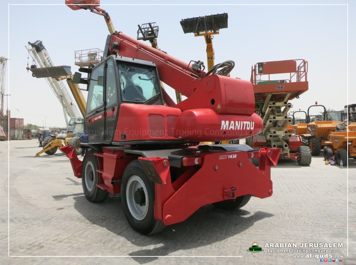 AJEquipmentTrd's tweet photo. Available in Stock!
#Manitou #Telehandler Boom Loader #MRT1432 2006!
For more details and price inquiry https://t.co/QSgQ0tQhqP
#construction #AJC #usedmachinery #heavyequipment #UAE #BoomLoader https://t.co/mKqnBAIuLo