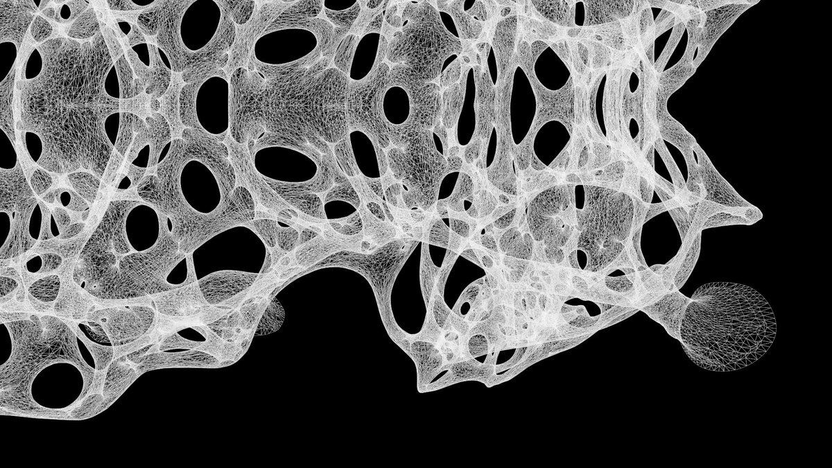 Topology optimisation and poly reduction were always big challenges when it comes to computational power. I love the geometry flow and seeing it like a healthy virtual object, ready for production ;) assaashuach.com/category/struc… #3Dprinting #furnituredesign #design #3D #productdesign