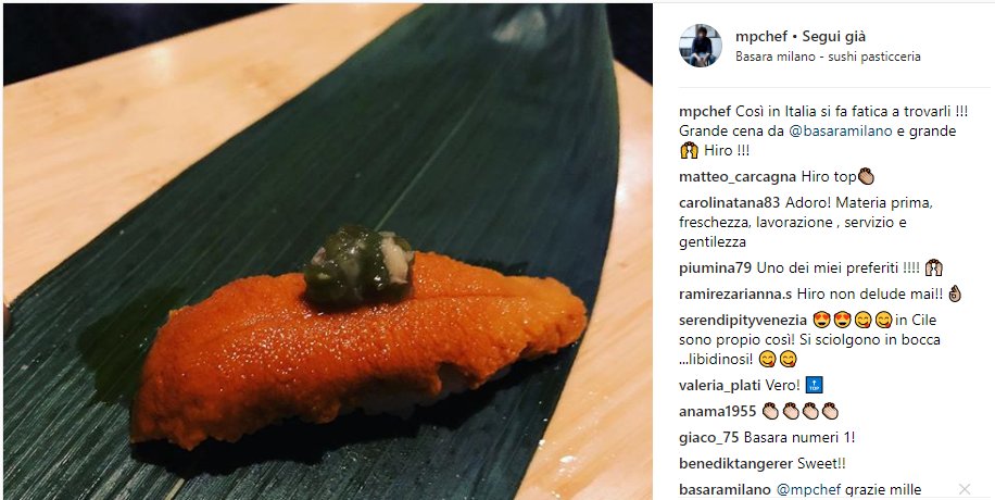 BasaraMilano's tweet photo. È sempre un piacere ricevere dei complimenti per il proprio #lavoro, ancora di più da dei colleghi stimati! Grazie @mpchef! #BasaraMilano #Sushi #nigiri #Milano #chef https://t.co/KYg5n7yQ3W