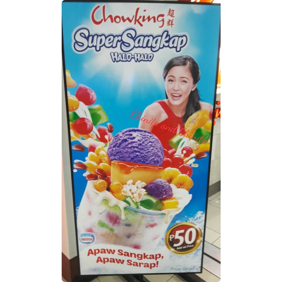 CChinita1's tweet photo. Kim Chiu @prinsesachinita loves @chowking_ph Super Sangkap Halo-Halo❤ Tara #LetsCHOW na!!!😊👍 https://t.co/CDlBsWCujP