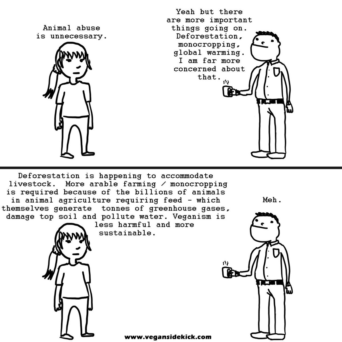 VeganFallacy's tweet photo. Happy Nineteenth of #EnvironMarch! https://t.co/fkP7ATss7W