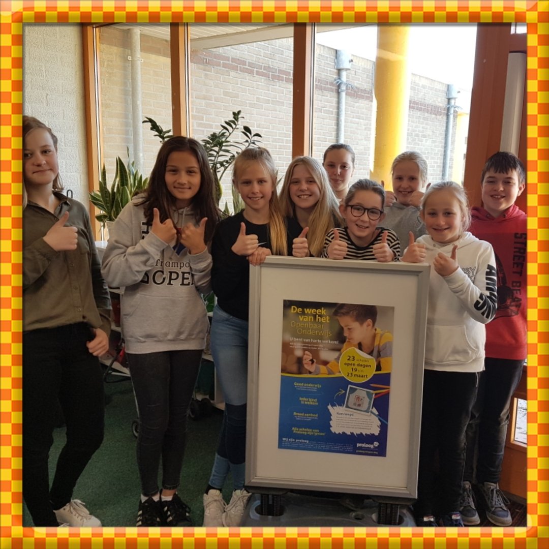 Op zoek naar een kinderopvang en/of basisschool voor uw kind? Morgen 20 en woensdag 21 maart van 9.00-12.00 uur staan deze leerlingen klaar om u rond te leiden door ons prachtige Kindcentrum! @kc_dewielen <a href="/SKF0517/">SKF Kinderopvang</a> <a href="/Proloog_lwd/">Proloog basisonderwijs</a>