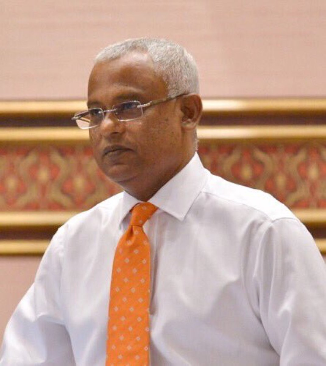 MDP PG Leader <a href="/ibusolih/">Ibrahim Mohamed Solih</a> 
9 dhuvahu Jalugai bandhugai behettumah Criminal Court in Amurukohfi.
#FreeAllPoliticalDetainees