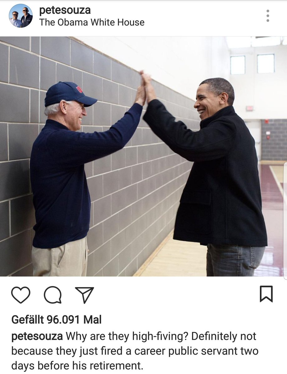 LiveLoveLifeDo's tweet photo. As Trump is The Un-American President, we are reminded (yet again) by Pete Souza that Obama & Biden had class.
#MondayMotivation #MorningJoe https://t.co/IJBpMTwqOl