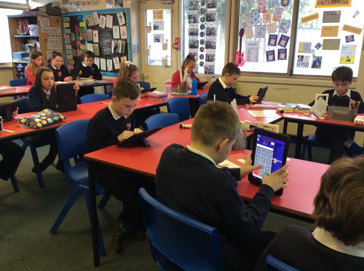 ChaucerJun's tweet image. Taking our battle seriously this morning! Can feel the competitiveness in the classroom! #dertermined #6SS @TTRockStars #timestablesweek