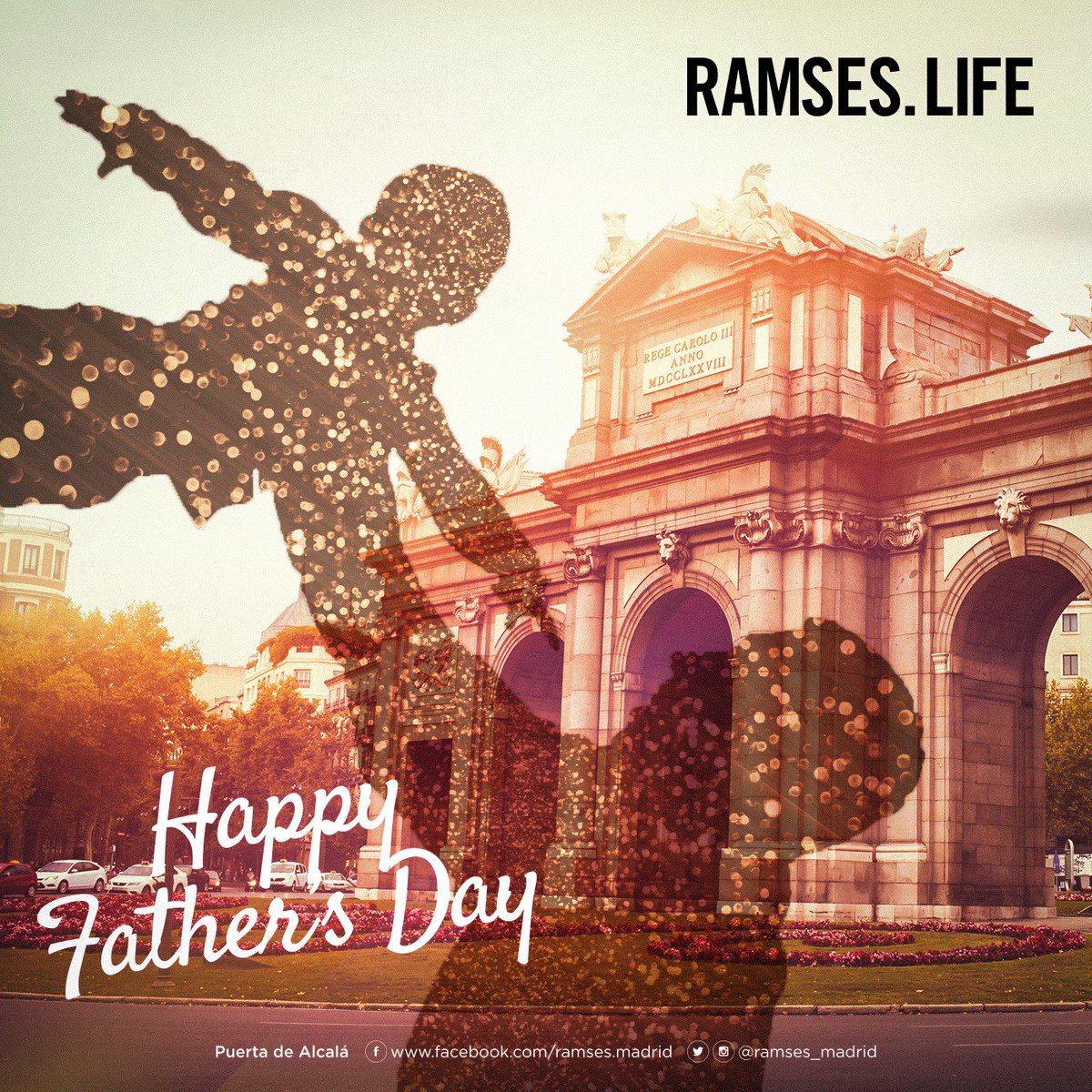 Happy father's day <3 #ramsesmadrid #puertadealcala