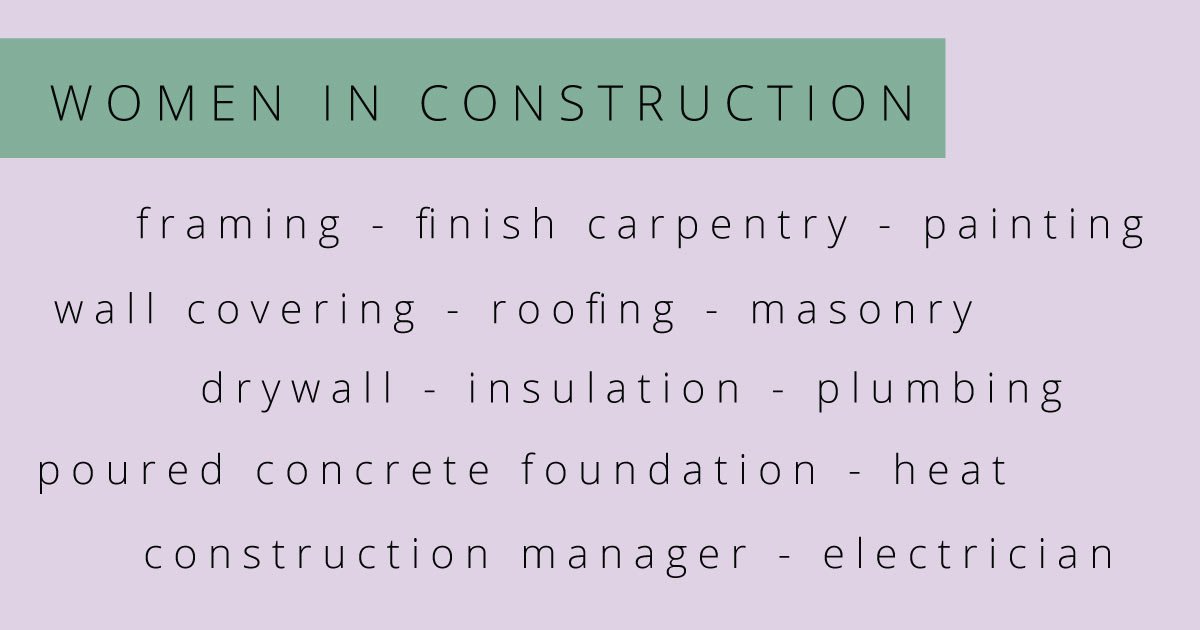 BakerRoofing's tweet photo. Even though #2018WICWEEK is over, we're continuing to highlight women in construction through the month of March. Below you can see the top choices of jobs for women in the construction industry! https://t.co/9FSS3AmSCm