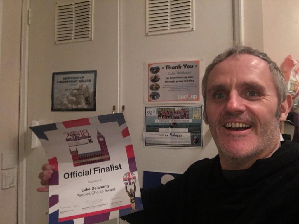 Congratulations to SMSR Ambassador Luke Delahunty who shortlisted as a finalist in the 2018 Soldiering On Awards in the People’s Choice category. The award recognises the achievements of those who have served their country and the Forces Community. Winner announced on April 20.