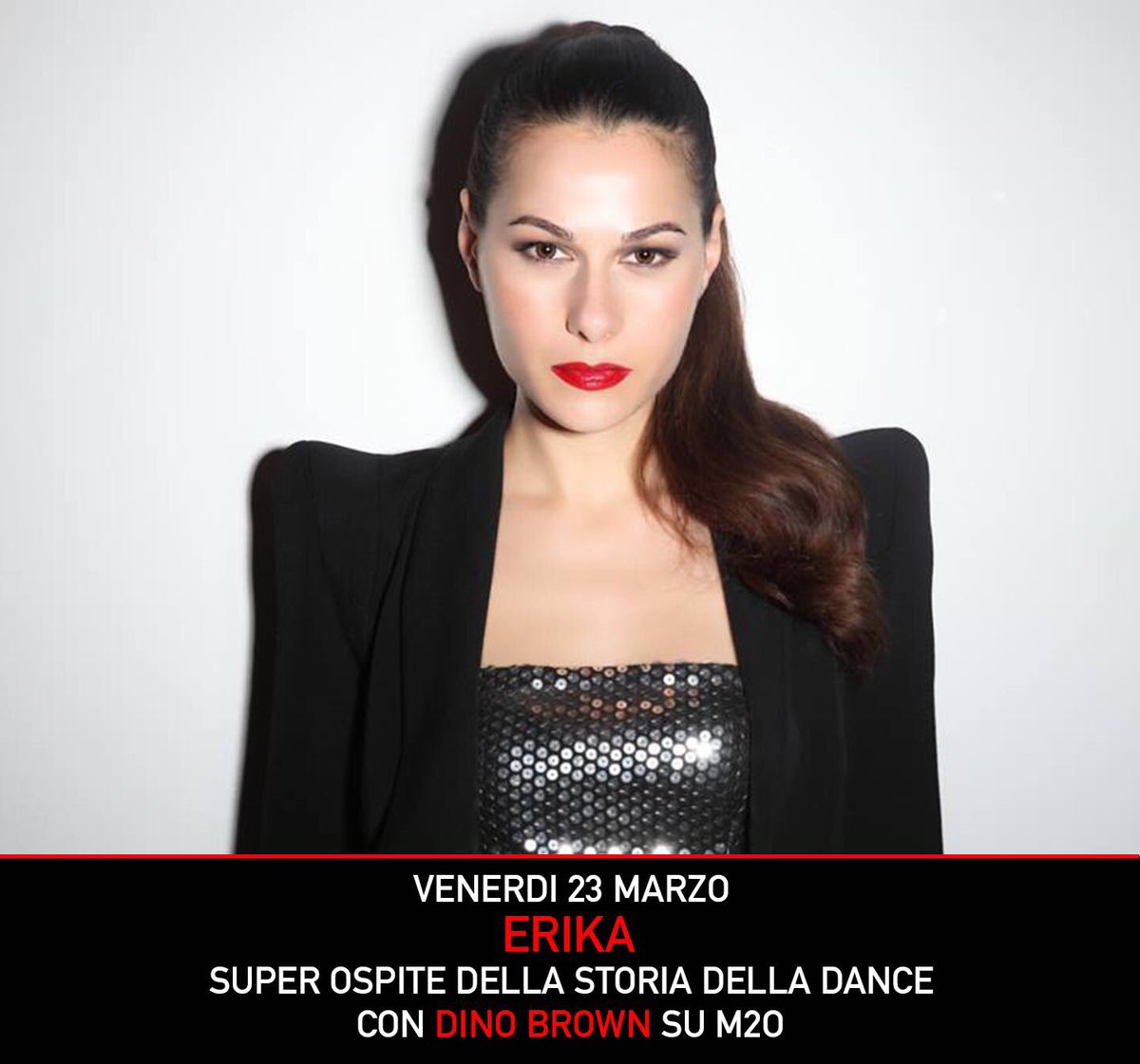ErikadeBonis's tweet photo. This Friday I’ll be on M2o Radio with @DinoBrownm2o on ‘La storia della Dance’ show❤️🎶 #SaveTheDate 🗓
•
@m2o_radio 
#LaStoriaDellaDance #DinoBrown #Erika #ErikadeBonis #M2o #M2oRadio #Interview #M2oRadioAlloStatoPuro #BangRecord #TimeRecord #BBAgency #Instalike #Relations https://t.co/kaPnJKTR2l